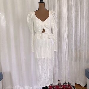 Bailey 44 Semi-Sheer Slip Skirt